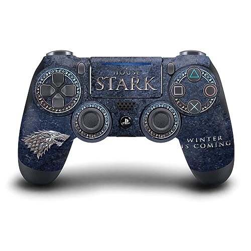 Head Case Designs Officially Licensed HBO Game of Thrones House Stark Sigils and Graphics Vinyl Sticker Gaming Skin Decal Cover Compatible with Sony Playstation 4 PS4 DualShock 4 Controller