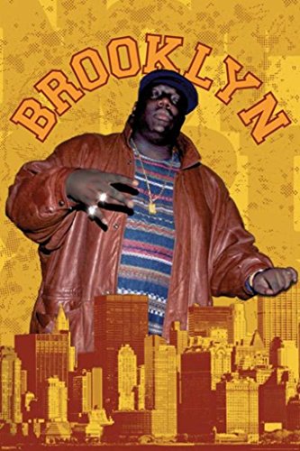 Pyramid America The Notorious B.I.G.-Brooklyn, Music Poster Print, 24 by 36-Inch
