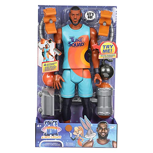 Moose Toys Space Jam: A New Legacy - Lebron James Ultimate Tune Squad 12' Action Figure