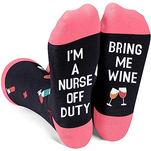 Zmart Unisex Nurse Socks Nursing Socks, Nurse Gifts CNA Gifts Future Nurse Gifts RN Gifts Student Nurse Gifts Nurse Day Gifts CNA Week Gifts