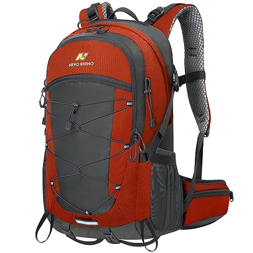 N NEVO RHINO Hiking Backpack 40L Waterproof Outdoor Day Pack, Lightweight Camping Travel Backpack for Men Women