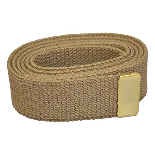 Marlow White USMC Khaki belt, no buckle