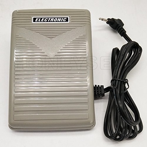 HONEYSEW Foot Control Pedal and Power Cord for Singer Sewing Machine 7412, 7422, 7424, 7425, 7426, 7427, 7428, 7429, 7430, 7431, 7432, 7433, 7434, 7435