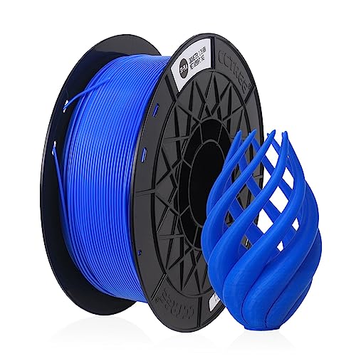 CCTREE PLA PRO (PLA+) 3D Printer Filament 1.75mm, 1KG Spool (2.2 LBS), Dimensional Accuracy +/- 0.03mm, Toughness PLA Plus Filament for Most FDM 3D Printers, Blue