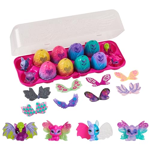 Hatchimals CollEGGtibles, Wilder Wings 12-Pack with Mix and Match Wings, Kids Toys for Girls Ages 5 and up