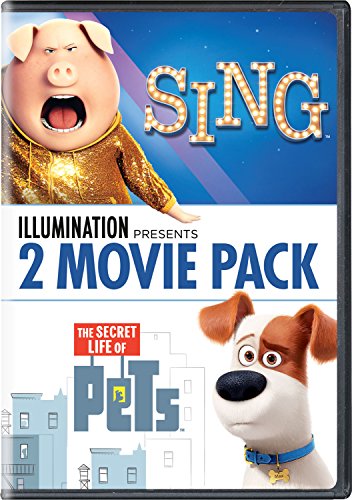 Illumination Presents: 2-Movie Pack (Sing / The Secret Life of Pets) (DVD)
