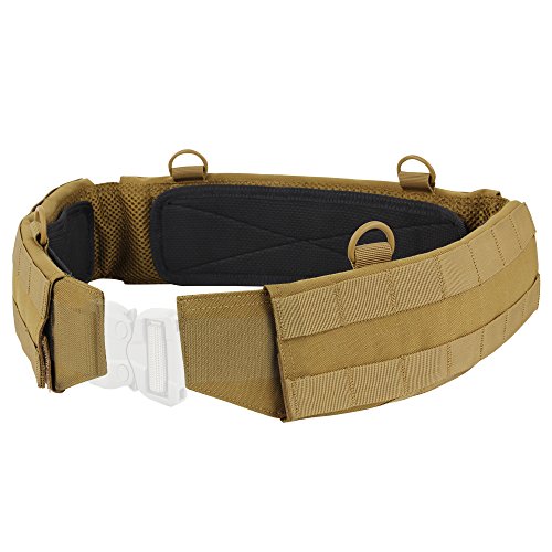 Condor Outdoor Slim Battle Belt (Coyote Brown, Medium)