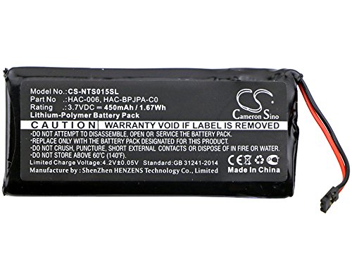Cameron Sino 450mAh Li-Polymer High-Capacity Replacement Batteries for Nintendo Switch Controller, HAC-015, fits Nintendo HAC-006, HAC-BPJPA-C0