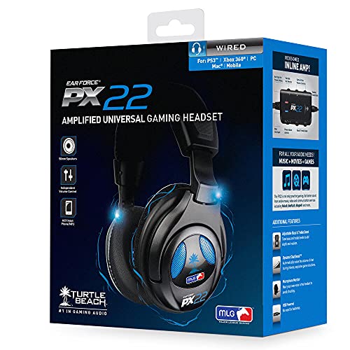 Turtle Beach - Ear Force PX22 Universal Amplified Gaming Headset - PS3, Xbox 360, PC