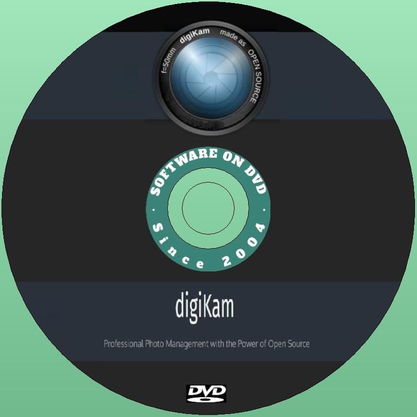 Latest New Release digiKam Photo Editing Software App for Windows on DVD