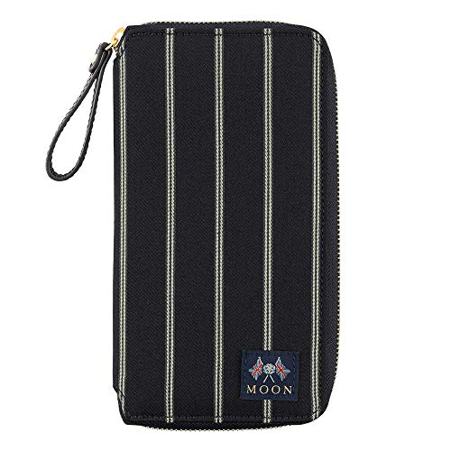 Hobonichi Techo Weeks Cover Only [Wallet-Size Cover] Abraham Moon & Sons: Blazer Stripes (Black x White) Cover Only [Wallet-Size]