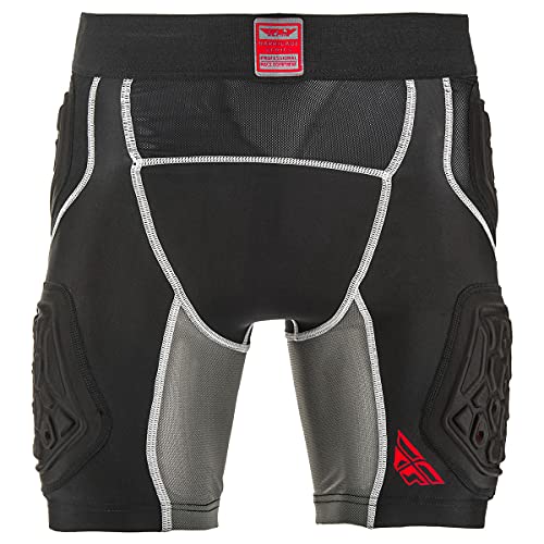 Fly Racing 2022 Barricade Compression Shorts (LARGE) (BLACK)
