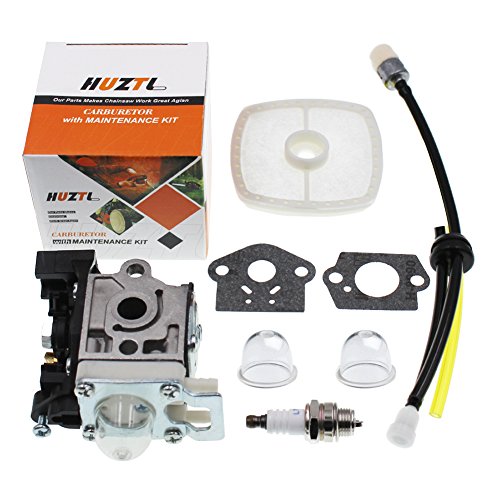 HUZTL Carburetor for Echo GT225 GT225i GT225L PAS225 PE225 PPF225 SHC225 SRM225 SRM225U Trimmer with Repower Maintenance Kit Spark Plug
