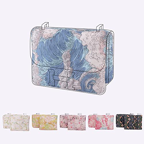 ArcDiary Rayon Purse Pillow Shaper Insert, unique pattern handbag shapers, Memory Foam, for Constance 19/24 bags (Constance19,Sea and waves)