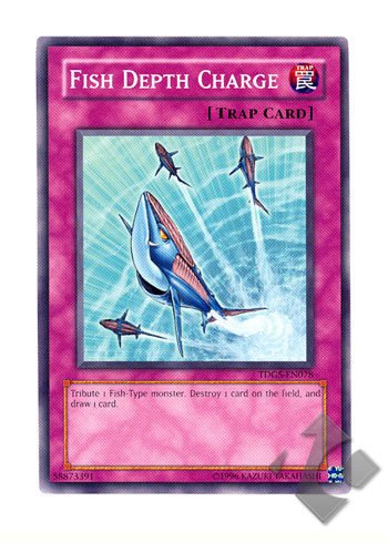 Yu-Gi-Oh! - Fish Depth Charge (TDGS-EN078) - The Duelist Genesis - 1st Edition - Common