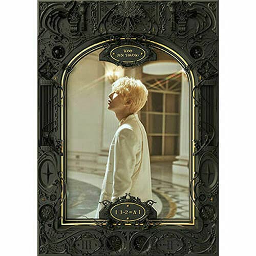 D1CE WOO JIN YOUNG [ 3-2=A ] 1st Mini Album. CD+40ea Post Card+2ea Photo Card +1ea Polaroid Card+1ea Photo Stand+1ea Folded Poster(On pack) K-POP SEALED+TRACKING CODE