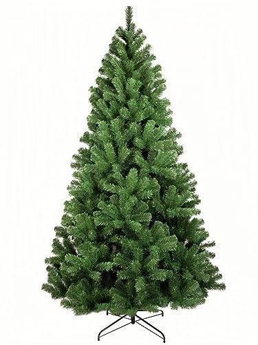 Zarcaco 5FT Artificial Christmas Tree Premium PVC Holiday Xmas Tree for Home Office Holiday Party Decoration with Metal Foldable Stand, Easy Assembly