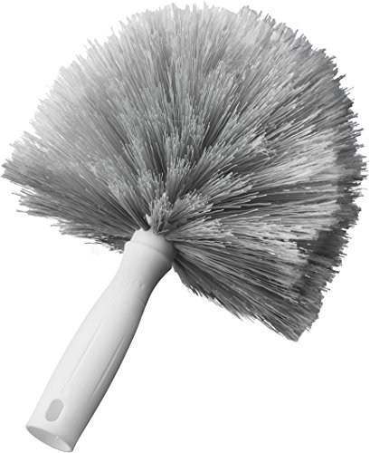 Unger Cobweb & Corner Duster – Dusters for Cleaning, Great for Ceilings, Moldings, HVAC & Floor Vents, Corner Cleaning Duster