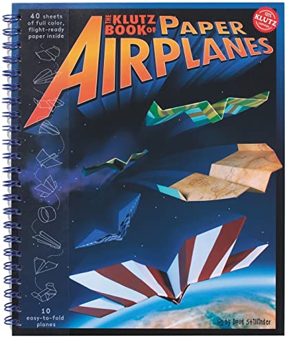 Klutz Book of Paper Airplanes Craft Kit, 10' Length x 0.75' Width x 12' Height
