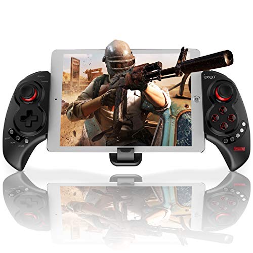 Megadream Wireless Android Game Controller for PUBG Fotnite, Key Mapping Gamepad Joystick for Samsung, HTC, LG, Google Pixel and More, Support 10 inch Tablet