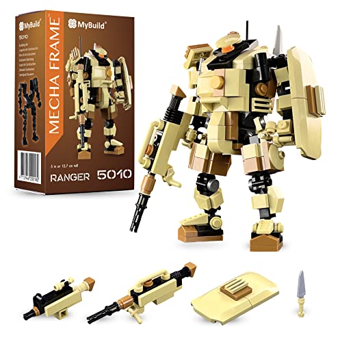 MyBuild Mecha Frame Sci-Fi Series Ranger - Robot Mech Building Set Toy Building Block Figure 5010
