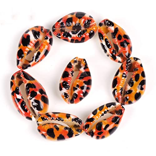 10Pcs/Lot 10-20Mm Multicolor Natural Shell Conch Loose Spacer Beads for Jewelry Making Seashell Necklace Bracelet DIY