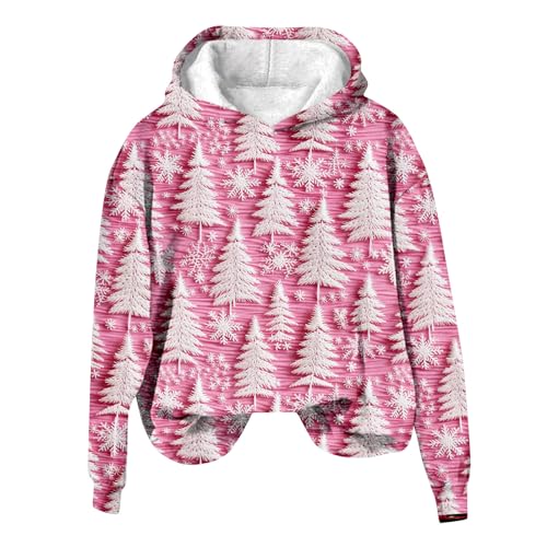 Maternity Ugly Christmas Sweater Christmas Sweatshirt Christmas Tops for Women 2023 Christmas Sweatshirts for Women Pink Crewneck Crew Neck Sweatshirts Sweatshirt for Women