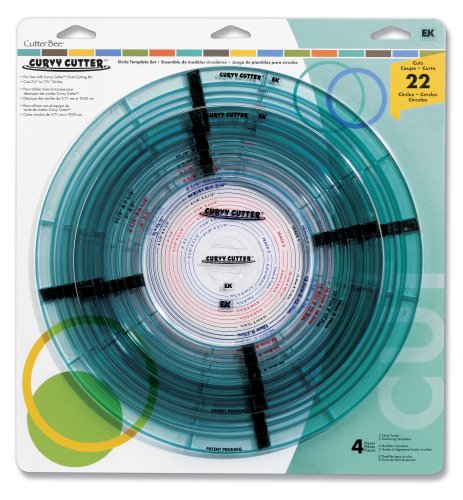EK Success Curvy Cutter Circles Template