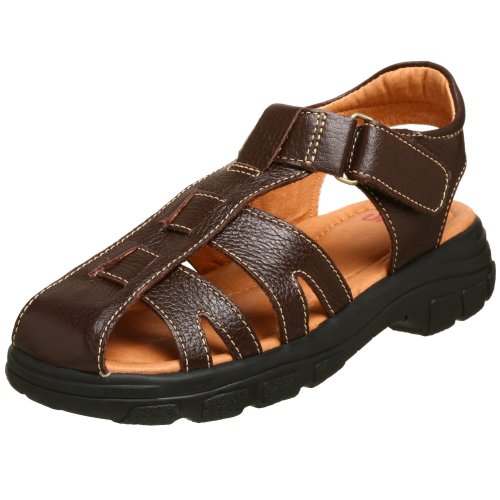 umi Toddler/Little Kid Sandpiper Sandal,Chocolate,31 EU (US Little Kid 13-13.5 M)