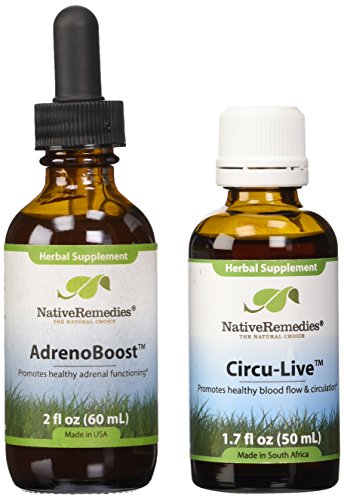 Native Remedies AdrenoBoost and Circu-Live ComboPack