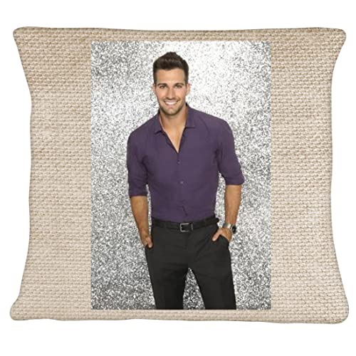 James Maslow - Pillow Cover Case FCA #FCAG751505, 18X18, Oatmeal