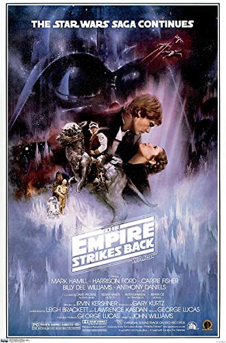 Trends International 24X36 Star Wars: The Empire Strikes Back - One Sheet 2 Wall Poster, 24' x 36', Unframed Version
