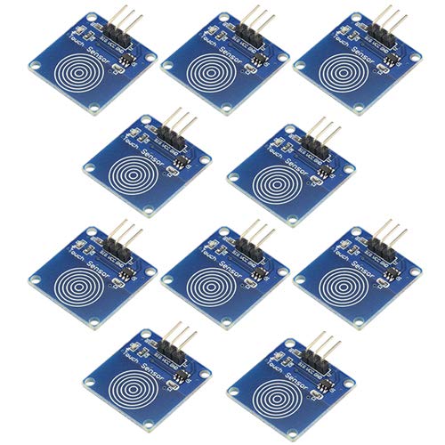 WMYCONGCONG 10 PCS TTP223B Digital Touch Capacitive Sensor Module for Arduino DIY (10PCS)