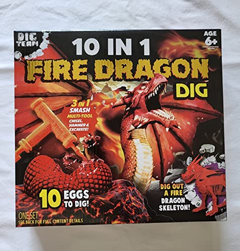 Dig Team Fire Dragon 10 in 1