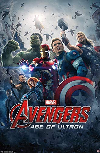 Trends International Marvel Cinematic Universe - Avengers - Age of Ultron - One Sheet Wall Poster, 14.725' x 22.375', Premium Unframed Version