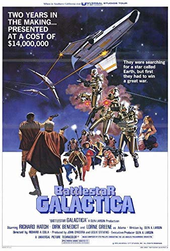 66433 Battlestar Galactica Movie Dirk Benedict Decor Wall 36x24 Poster Print