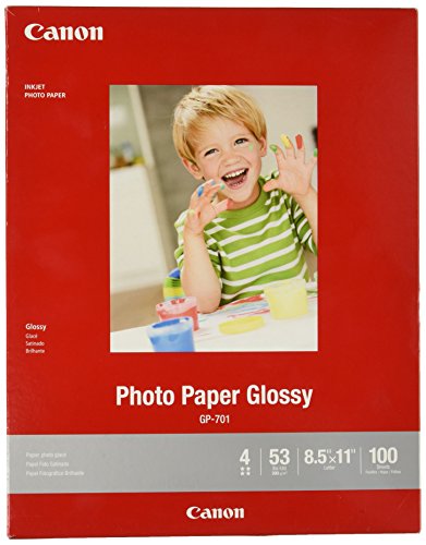 CanonInk Glossy Photo Paper 8.5' x 11' 100 Sheets (1433C004)