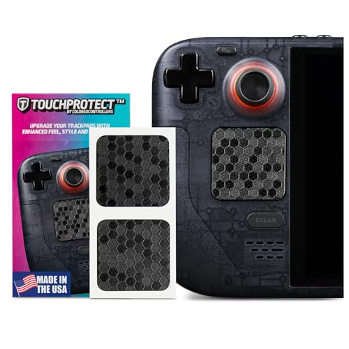 Steam Deck OLED Compatible Accesory. TouchProtect Skin to Add Grip, Style, Tactile Feedback, and Protect Steam Deck Trackpad. Touchpad Protector, Steam Deck Skin