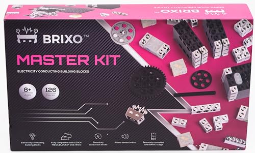 Dakott Master KIT, Electricity conducting Building Blocks, Fully Compatible with All LegoBricks and Models. Meet BRIXO - A New World of Creativity and Innovation. Bring Your LegoBricks to Life.
