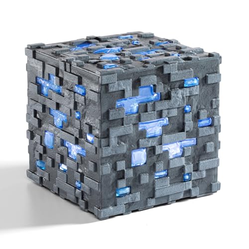 Minecraft Diamond Ore illuminating Collector Replica