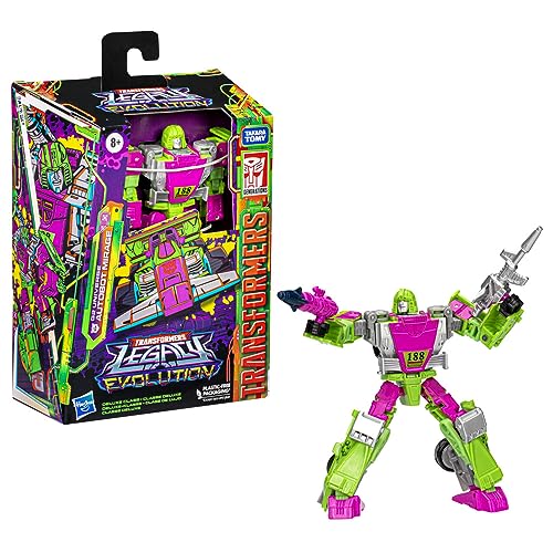 Transformers Generations Legacy Evolution Deluxe Class Action Figurine G2 Universe Autobot Mirage 14 cm