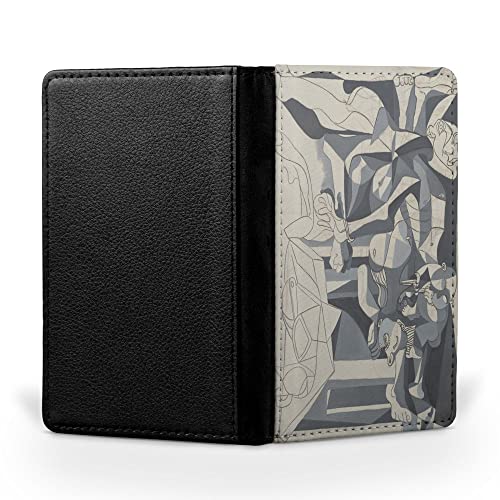PABLO PICASSO - THE CHARNEL HOUSE ART PAINT FLIP WALLET TRAVEL PASSPORT ID HOLDER ITINERARY ORGANIZER COVER