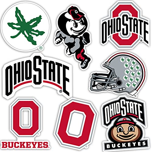 Desert Cactus The Ohio State University Stickers OSU Buckeyes Vinyl Decals Laptop Water Bottle Car Scrapbook T2 (Type 2)