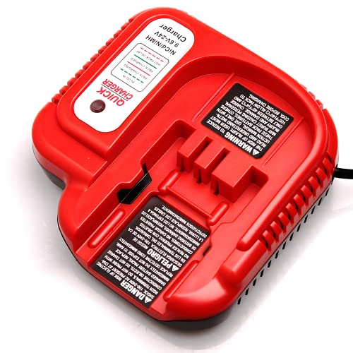 Lilocaja BDFC240 9.6V-24V Multi-Volt Battery Charger, Compatible with Black and Decker 9.6V 12V 14.4V 18V 24V NiCad & NiMh Battery(NOT FIT Lithium Battery)