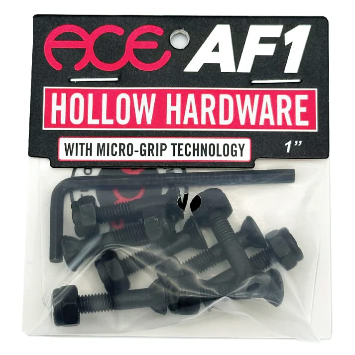 Ace Skateboard Hardware Hollow Gripper Bolts - 1' Allen