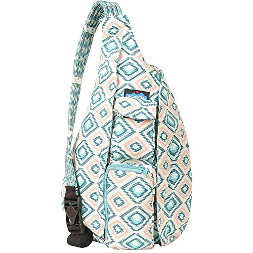 KAVU Rope Bag - Sling Pack for Hiking, Camping, and Commuting - Sunset Diamond