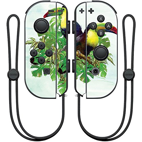 MightySkins Skin Compatible with Nintendo Joy-Con Controller – Toucan Friends | Protective, Durable, and Unique Vinyl Decal wrap Cover | Easy to Apply, Remove, and Change Styles | Made in The USA