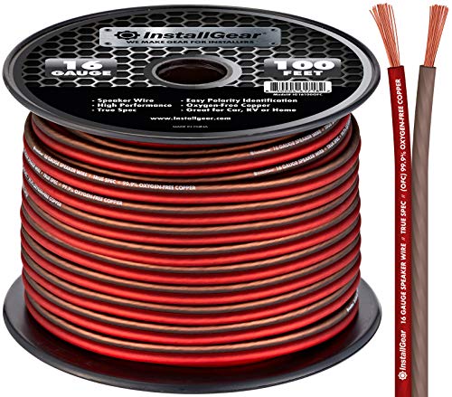 16 gauge speaker wire watts