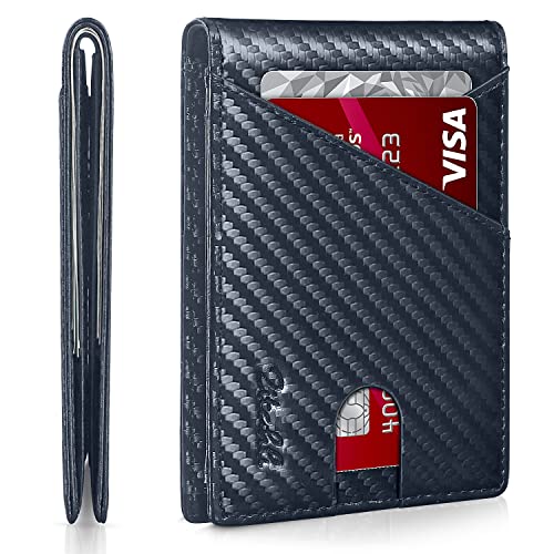 Zitahli Wallet for Men,Mens Wallet,Slim Leather Bifold,RFID Blocking 11 Slots Gift Box