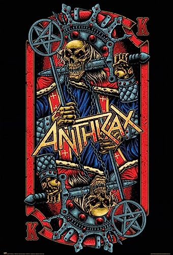 Anthrax - Music Poster (Evil Kings) (Size: 24' x 36')